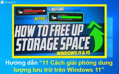 11 Cách giải phóng dung lượng lưu trữ trên Windows 11