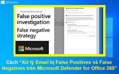 Cách Xử lý Email bị nhận diện sai và bỏ sót sai trên Microsoft Defender for Office 365