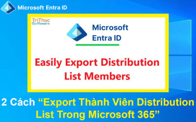 2 Cách Export Thành Viên Distribution List Trong Microsoft 365