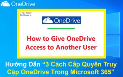 Hướng Dẫn Cấp Quyền Truy Cập OneDrive Trong Microsoft 365