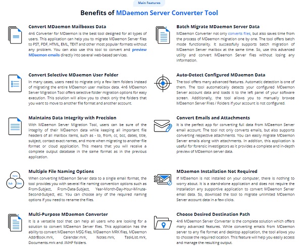 4n6-MDaemon-Server-Converter-features