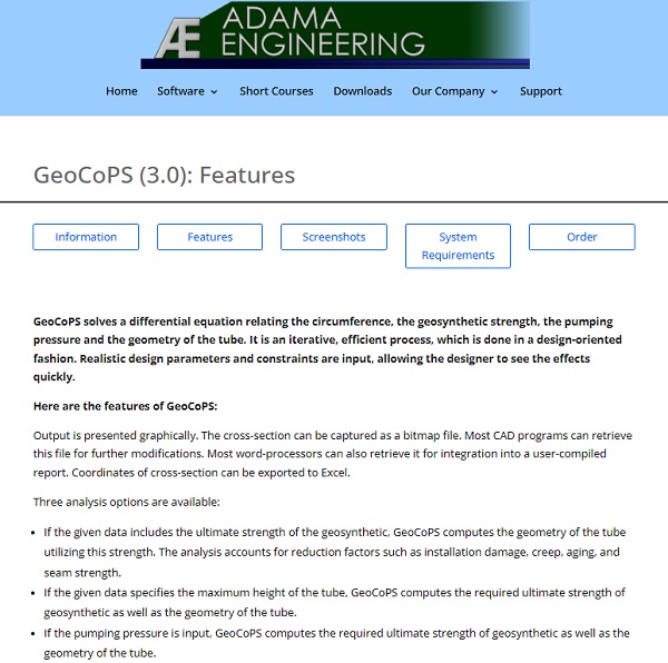 GeoCoPS-3-0-Features