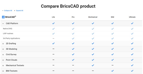 BricsCAD-BIM-compare