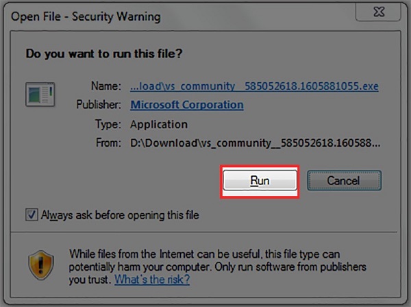 cách cài Visual Studio