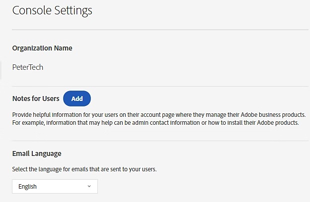 Hướng dẫn quản lý tài khoản Adobe trên Portal