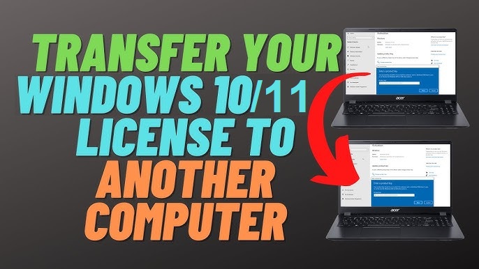 Cách chuyển giấy phép Windows 11/10 sang máy tính khác