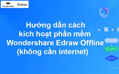 Hướng dẫn cách kích hoạt phần mềm Wondershare Edraw Offline (không có internet)