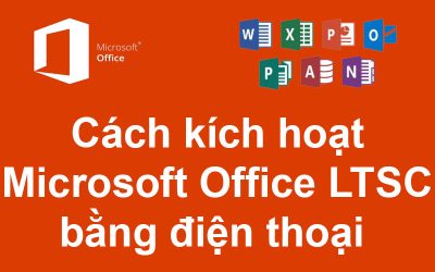 Cách kích hoạt Microsoft Office bằng điện thoại