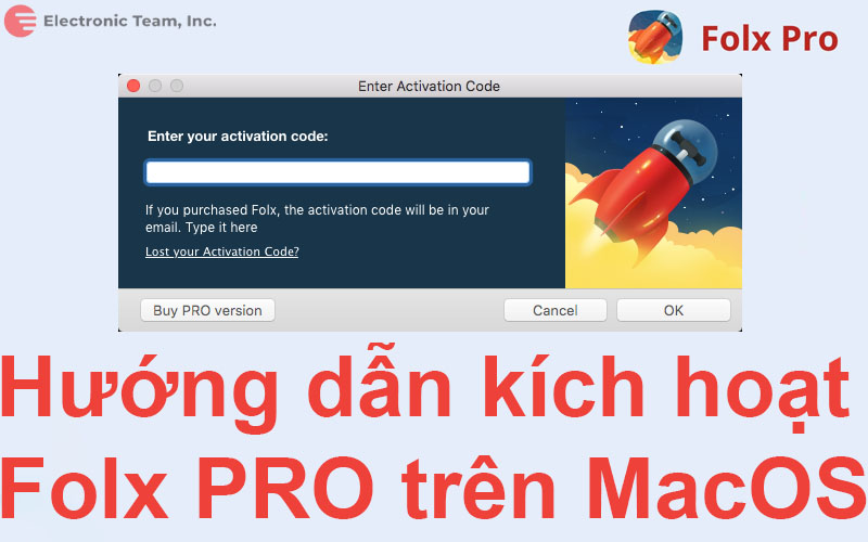Hướng dẫn kích hoạt Folx PRO trên MacOS