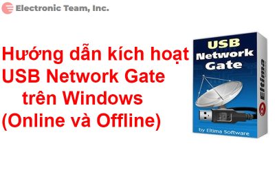 Hướng dẫn kích hoạt USB Network Gate trên Windows