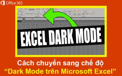 Cách chuyển sang chế độ Dark Mode trên Microsoft Excel