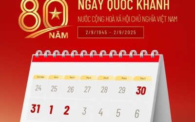 Thông Báo Nghỉ Lễ Quốc Khánh 2/9/2025