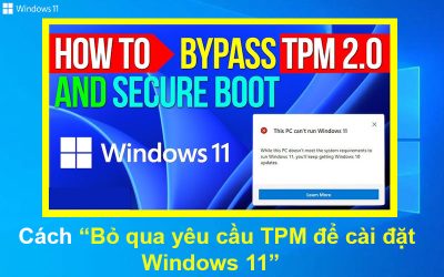 Cách bỏ qua yêu cầu TPM để cài đặt Windows 11