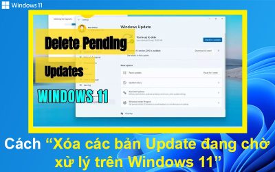 Cách xóa các bản Update đang chờ xử lý trên Windows 11