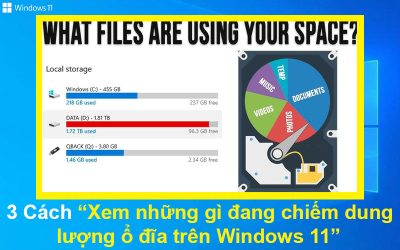 3 Cách xem những gì đang chiếm dung lượng ổ đĩa trên Windows 11