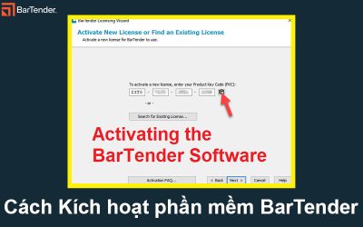 Cách Kích hoạt phần mềm BarTender