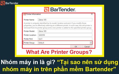 Nhóm máy in là gì? Tại sao nên sử dụng nhóm máy in trên phần mềm Bartender