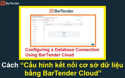 Cách Cấu hình kết nối cơ sở dữ liệu bằng BarTender Cloud