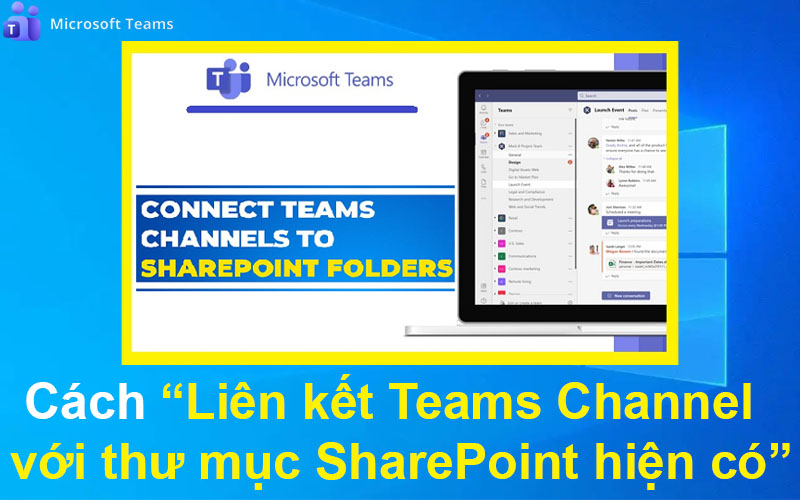 Cách liên kết Teams Channel với thư mục SharePoint hiện có
