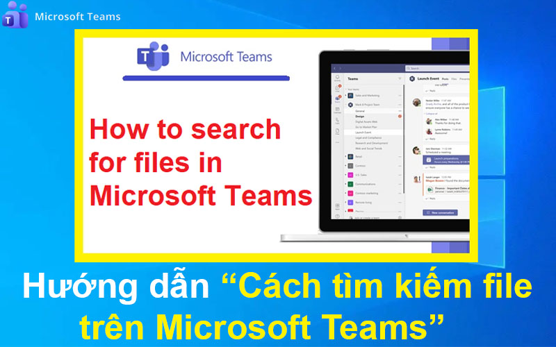Cách tìm kiếm file trên Microsoft Teams
