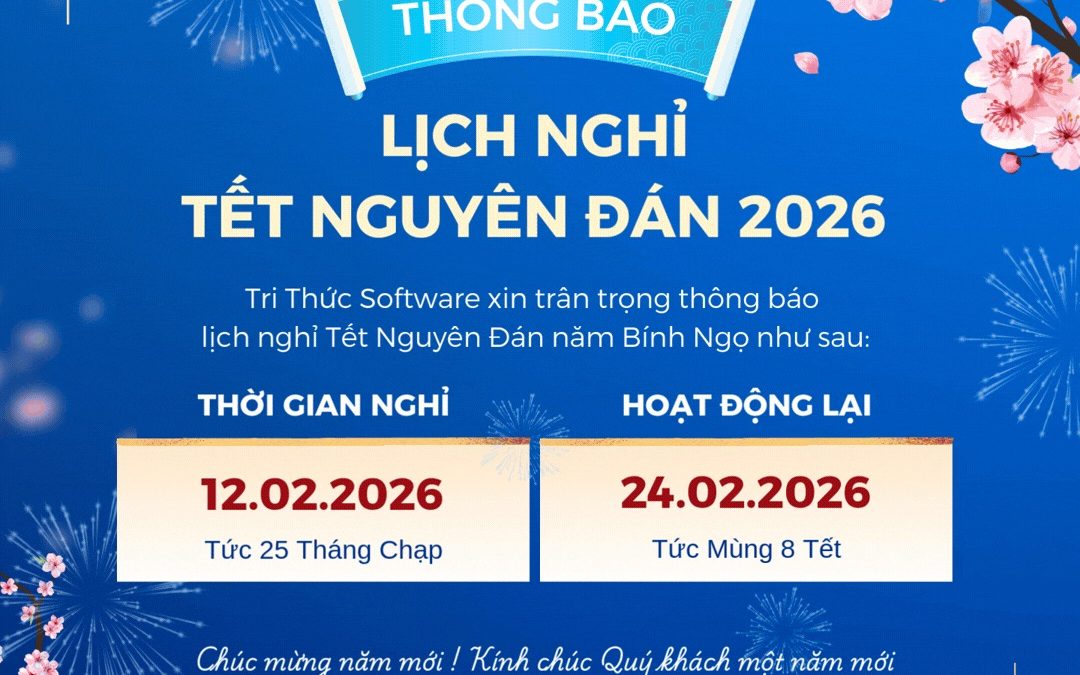 Thông báo lịch nghỉ Tết Nguyên Đán 2026
